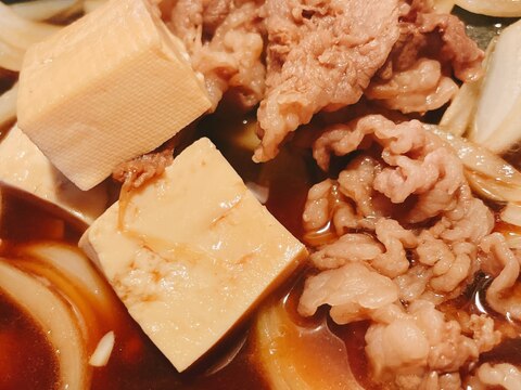 簡単☆肉豆腐